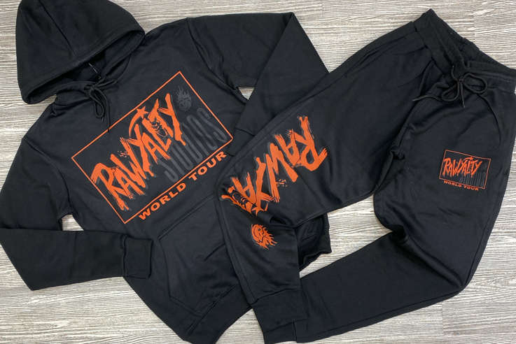 Rawyalty- raw studios sweatsuit (black)