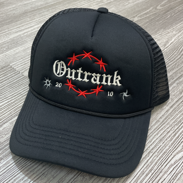 Outrank- better than average foam trucker hat