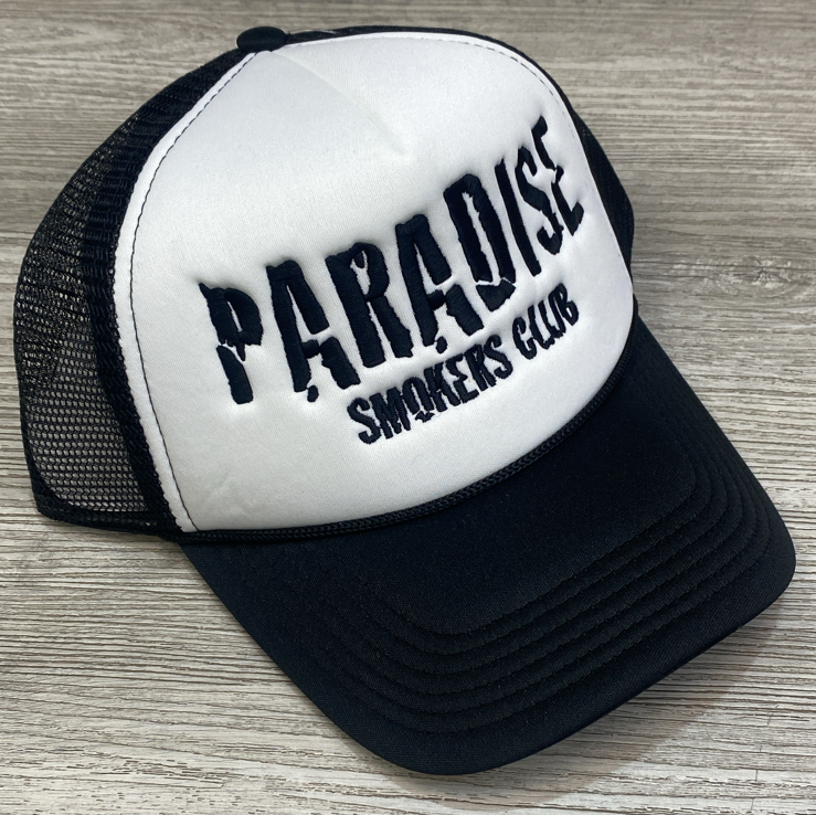 Packwoods- premium sky paradise hat (black/white)