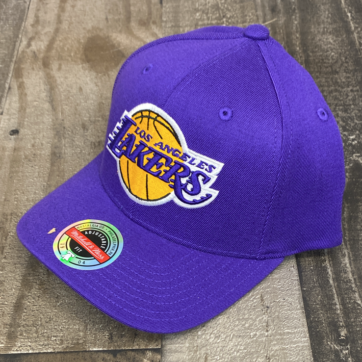 Mitchell & Ness- nba team ground redline snapback Lakers