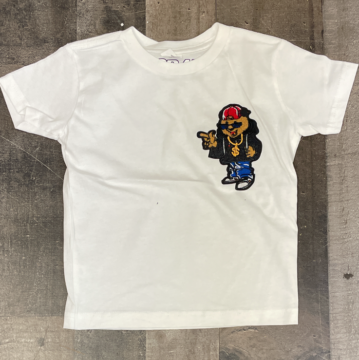 Rawyalty- hip hop teddy ss tee (kids)