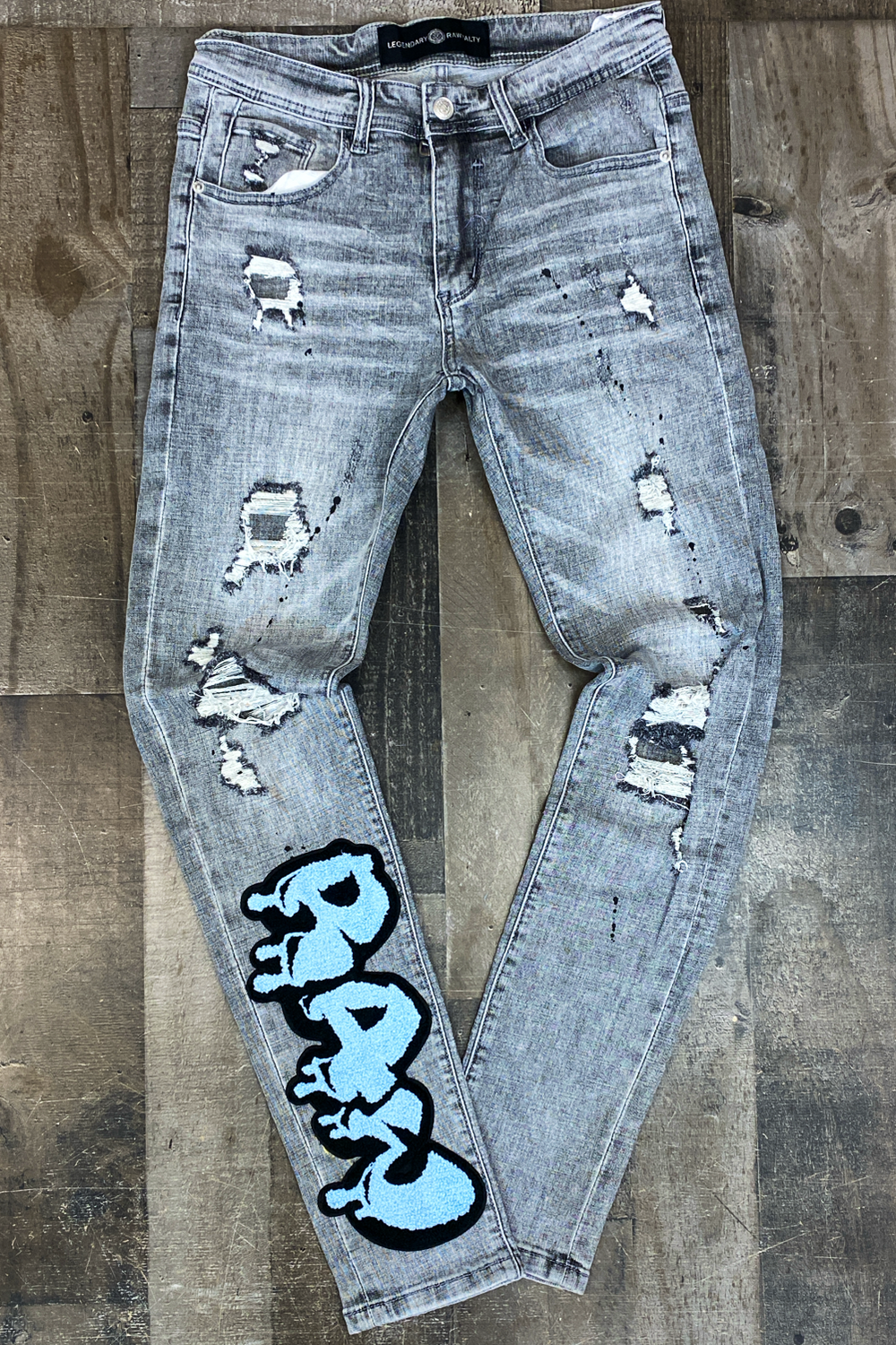 Rawyalty- raw logo denim jeans