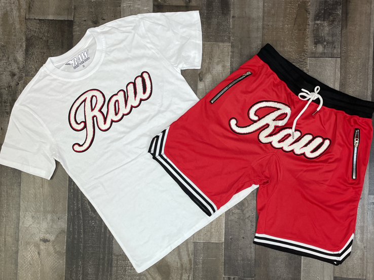 Rawyalty- raw cursive short set