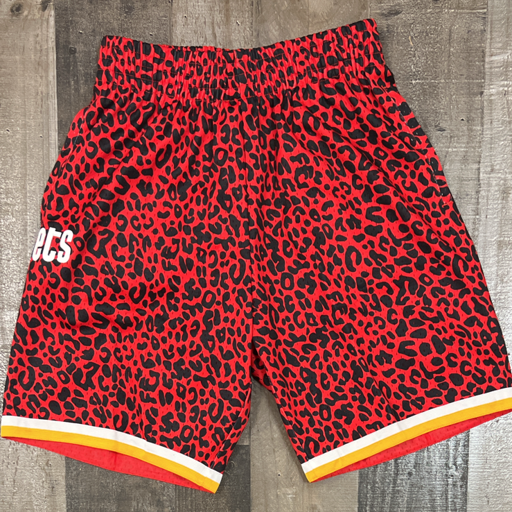 Mitchell & Ness- NBA Wild Life Swingman Shorts Rockets 93