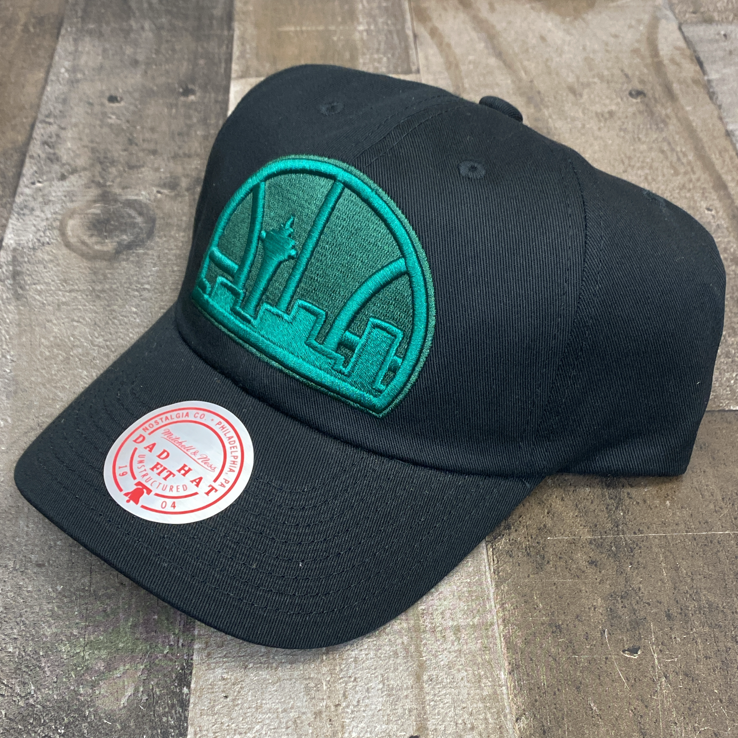 Mitchell & Ness- nba duotone dad hat strapback hwc SuperSonics