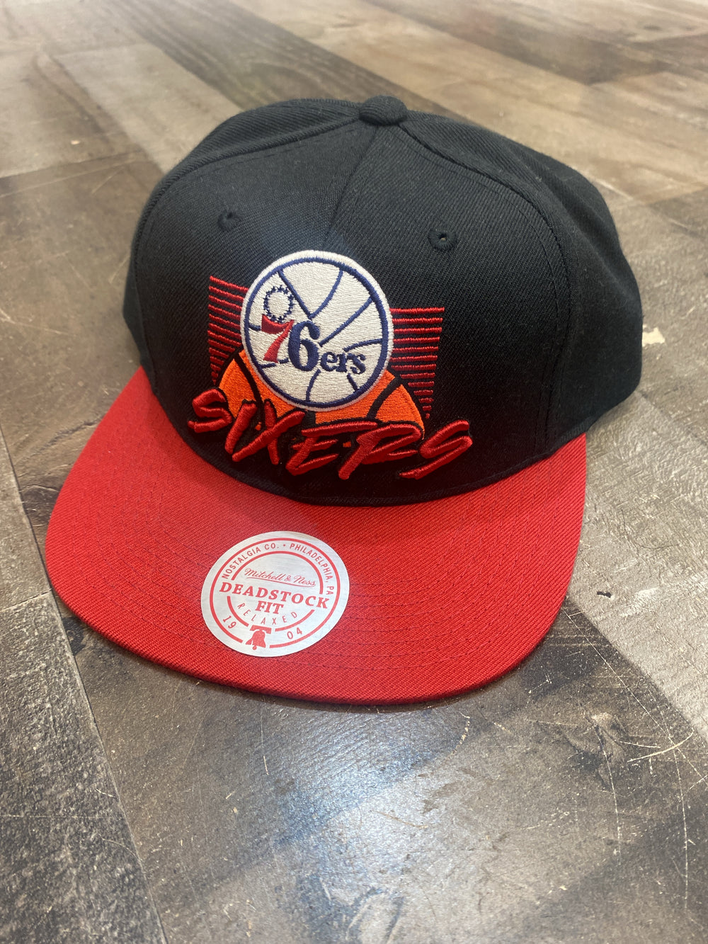 Mitchell & Ness- Philadelphia 76ers SnapBack