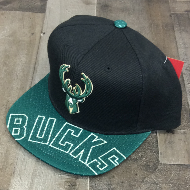 Mitchell & Ness- nba snapshot SnapBack Bucks