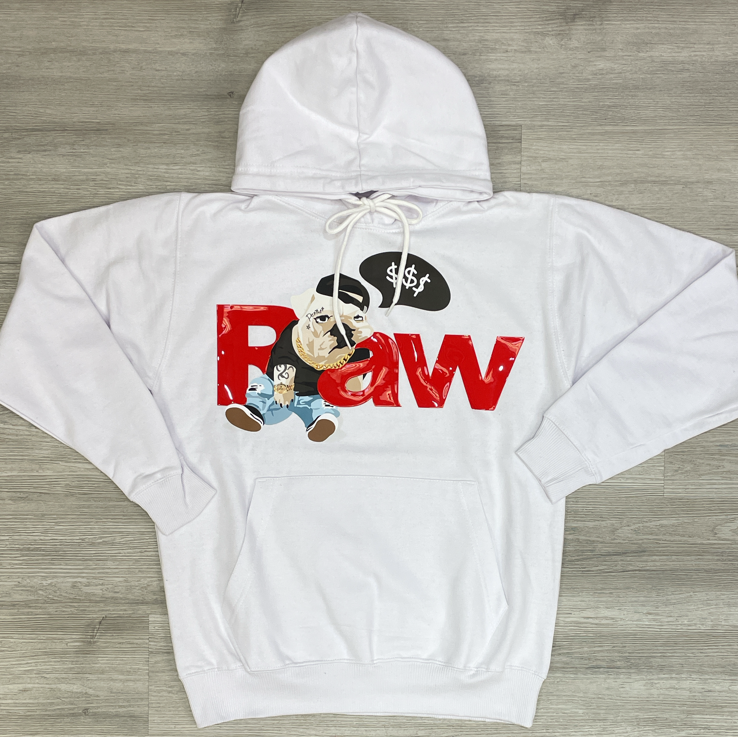 Rawyalty- raw bulldog hoodie