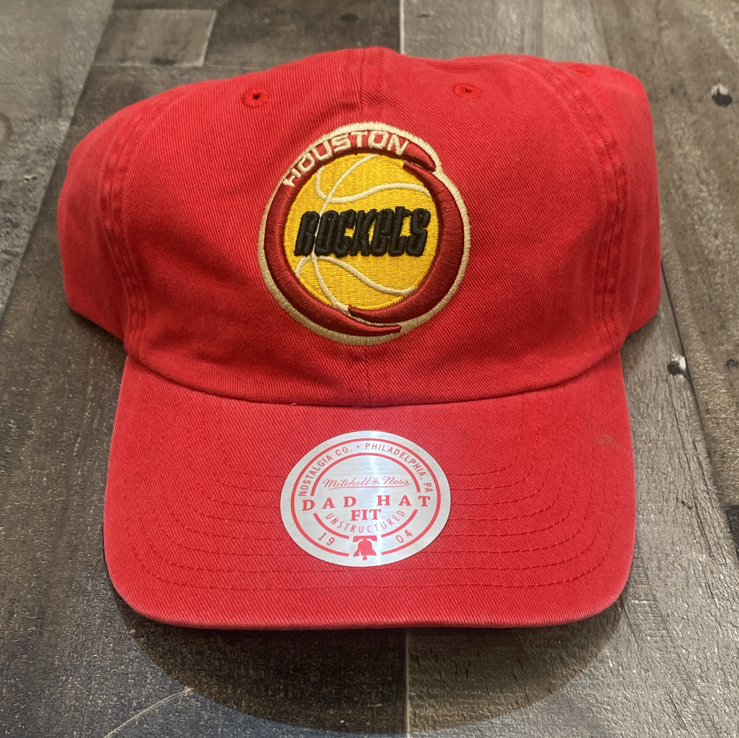 Mitchell & Ness- Houston rockets dad hat