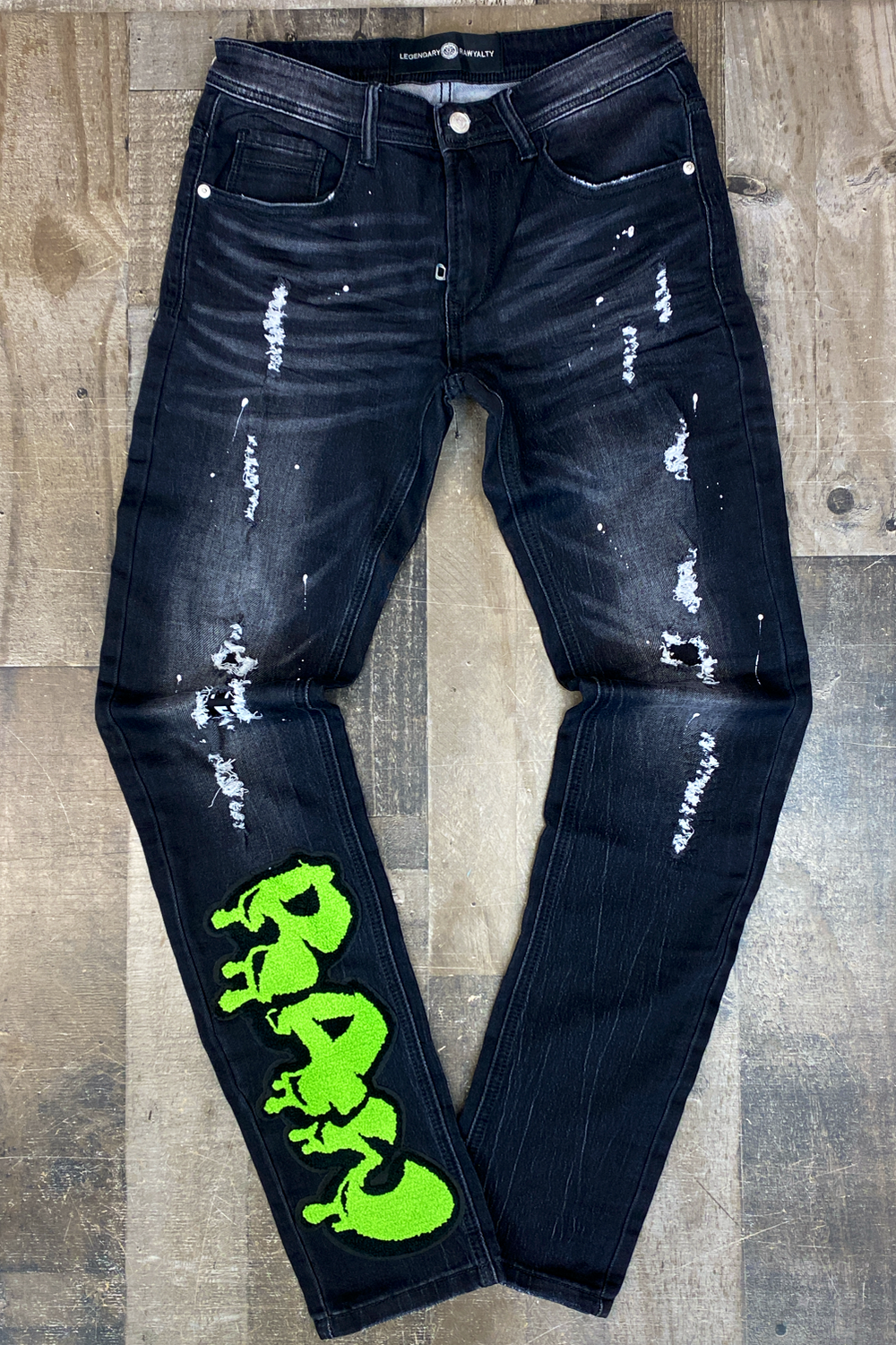 Rawyalty- raw logo denim jeans