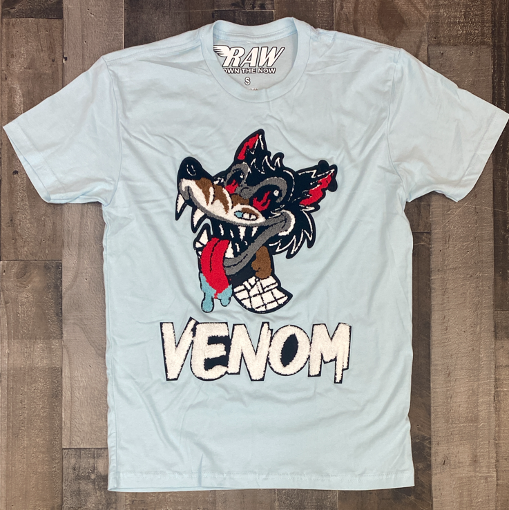 Rawyalty- venom ss tee (light blue)