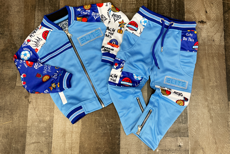 Elite- icon 3 kids track suit