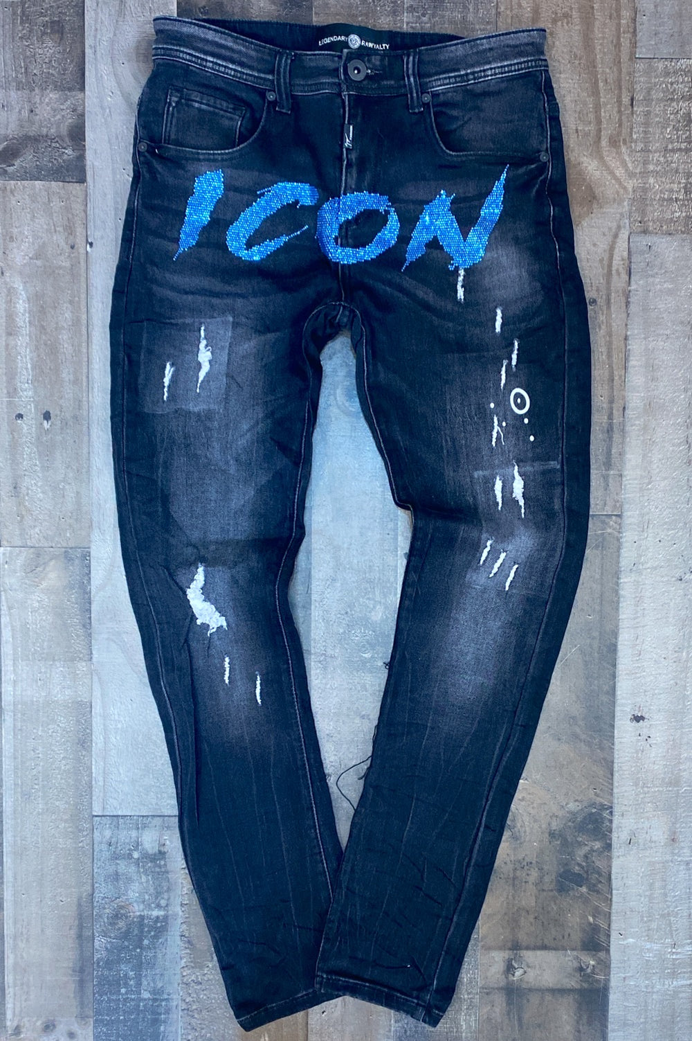 Rawyalty- Icon jeans (black/blue)