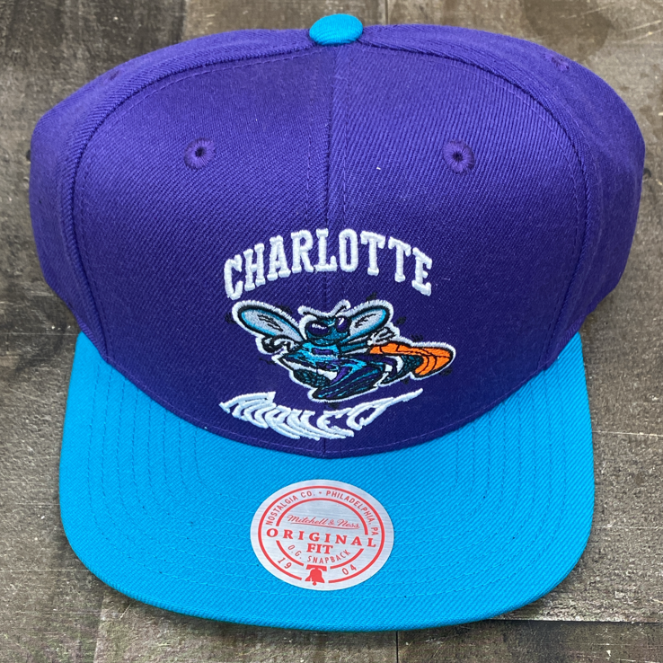 Mitchell & Ness- nba warp down snapback hwc Hornets