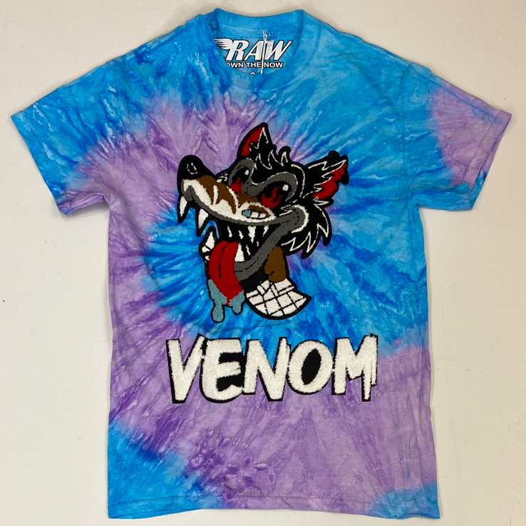 Rawyalty- venom ss tee (tie dye)